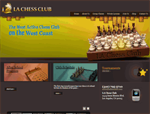 Tablet Screenshot of lachessclub.com